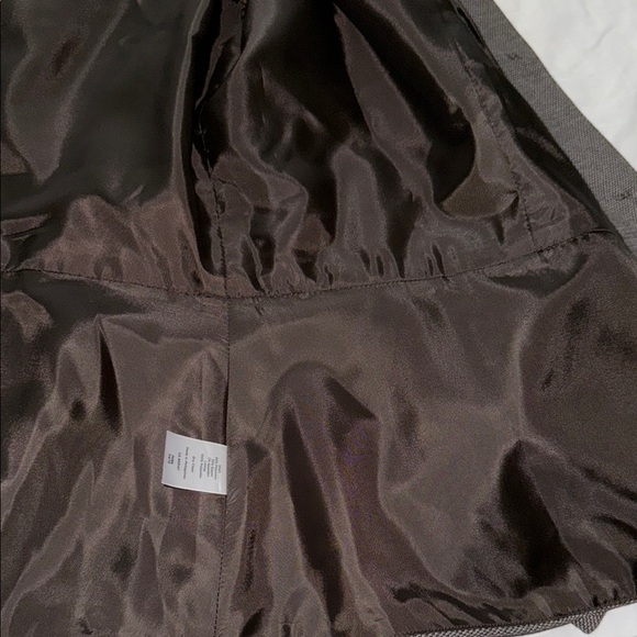 Talbots Brown / tan Blazer Tailored Suit Jacket XL see measurements no size tag - Picture 12 of 16